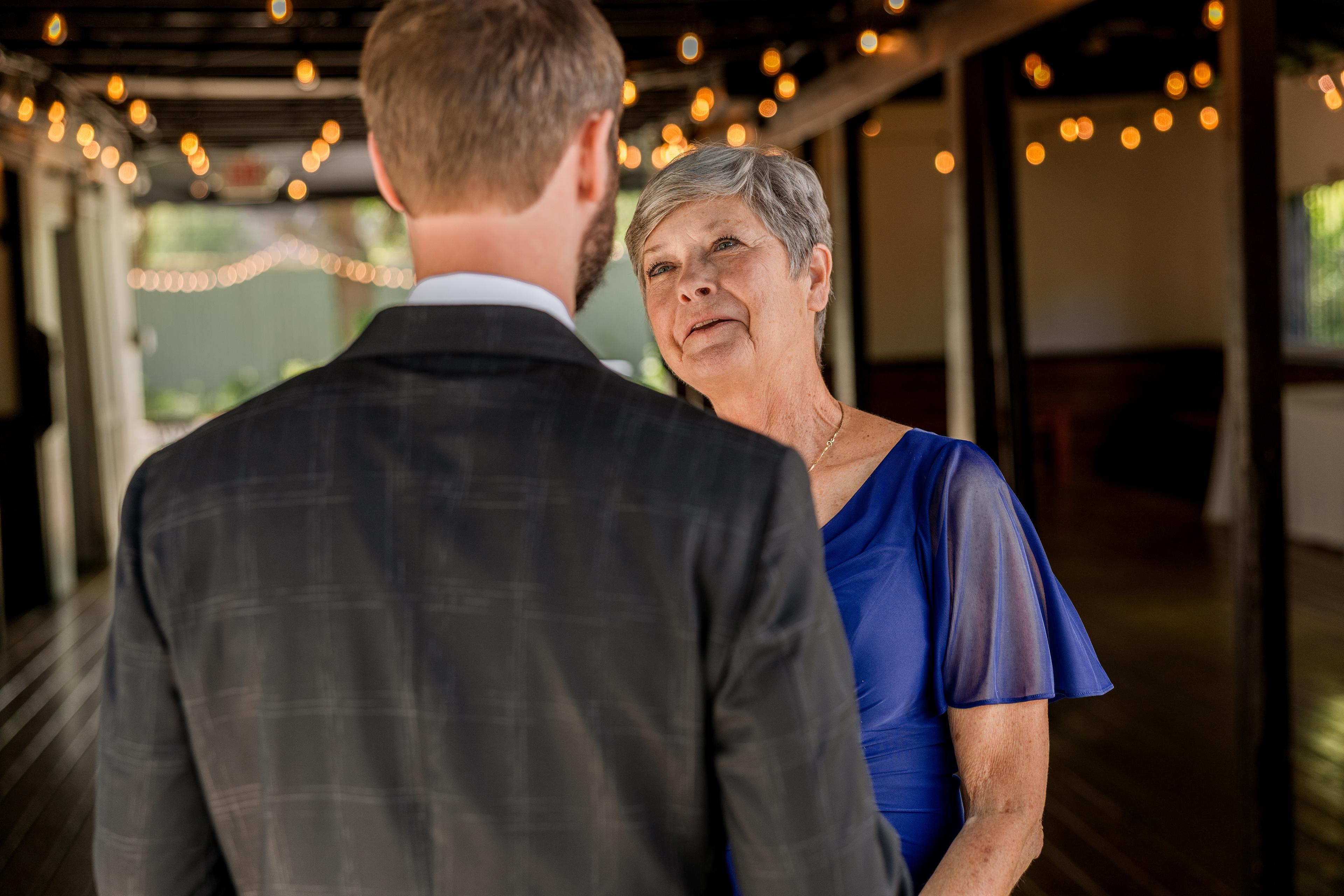 First looks with Mom ...that is definitely a thing.
